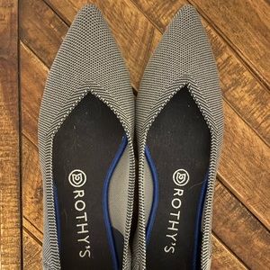 Rothy’s Grey/Blue Shoes